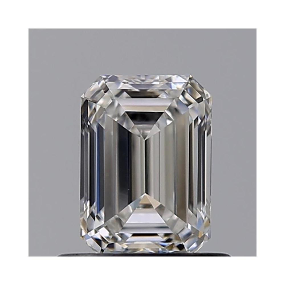 0.62 Carat Emerald Loose Diamond, G, VVS1, Super Ideal, GIA Certified