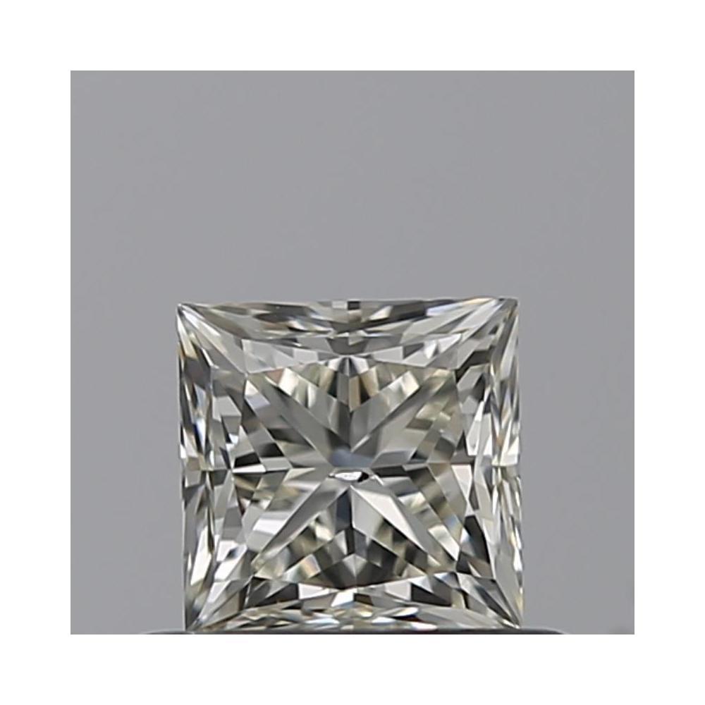 0.51 Carat Princess Loose Diamond, L, SI1, Very Good, GIA Certified | Thumbnail