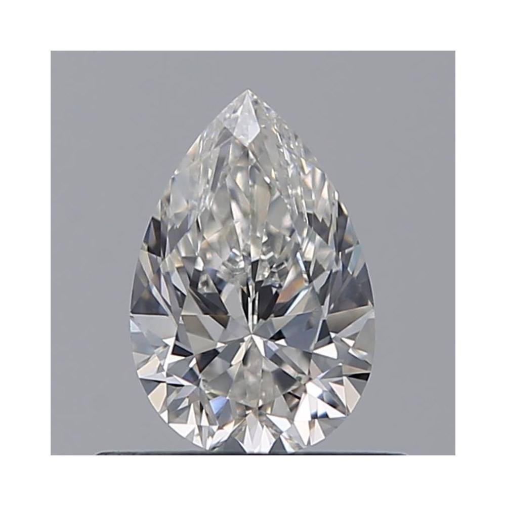 0.60 Carat Pear Loose Diamond, D, VVS1, Ideal, GIA Certified | Thumbnail