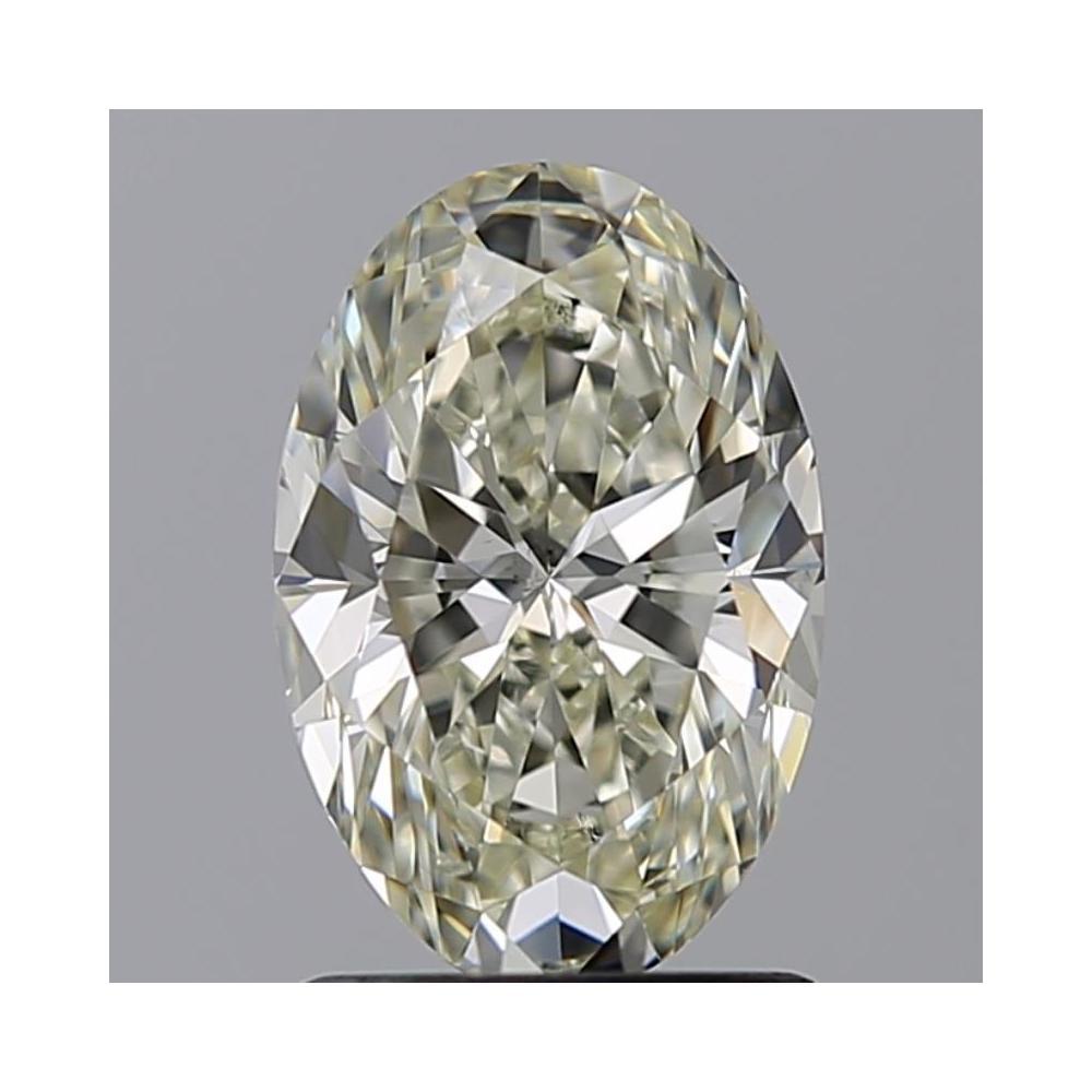 1.51 Carat Oval Loose Diamond, L, SI1, Ideal, GIA Certified