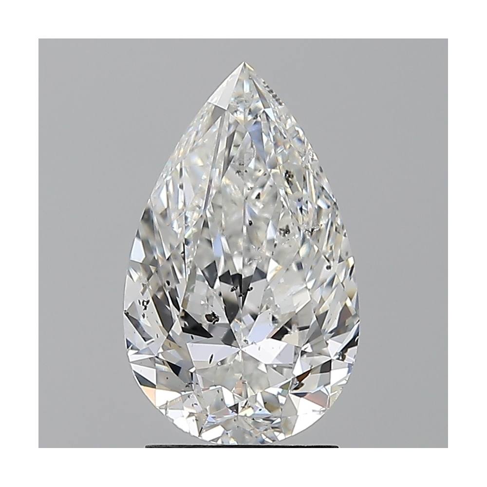 2.50 Carat Pear Loose Diamond, F, SI2, Super Ideal, GIA Certified