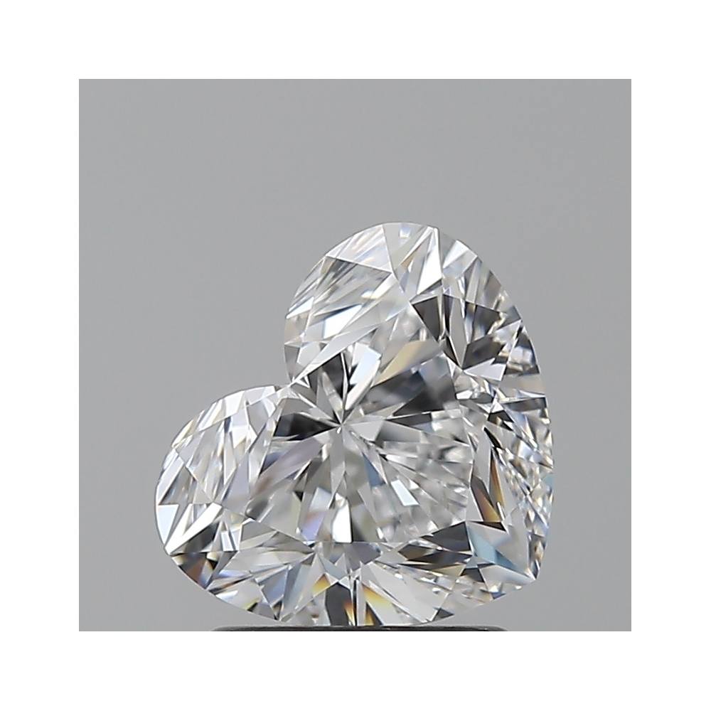 1.70 Carat Heart Loose Diamond, D, IF, Super Ideal, GIA Certified