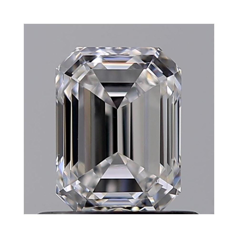 0.70 Carat Emerald Loose Diamond, D, VVS1, Ideal, GIA Certified