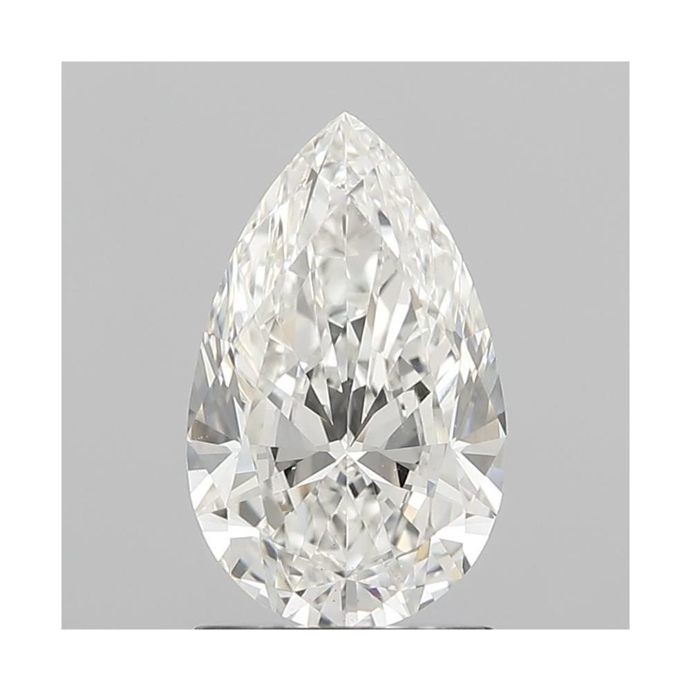 1.52 Carat Pear Loose Diamond, H, VS2, Super Ideal, GIA Certified | Thumbnail