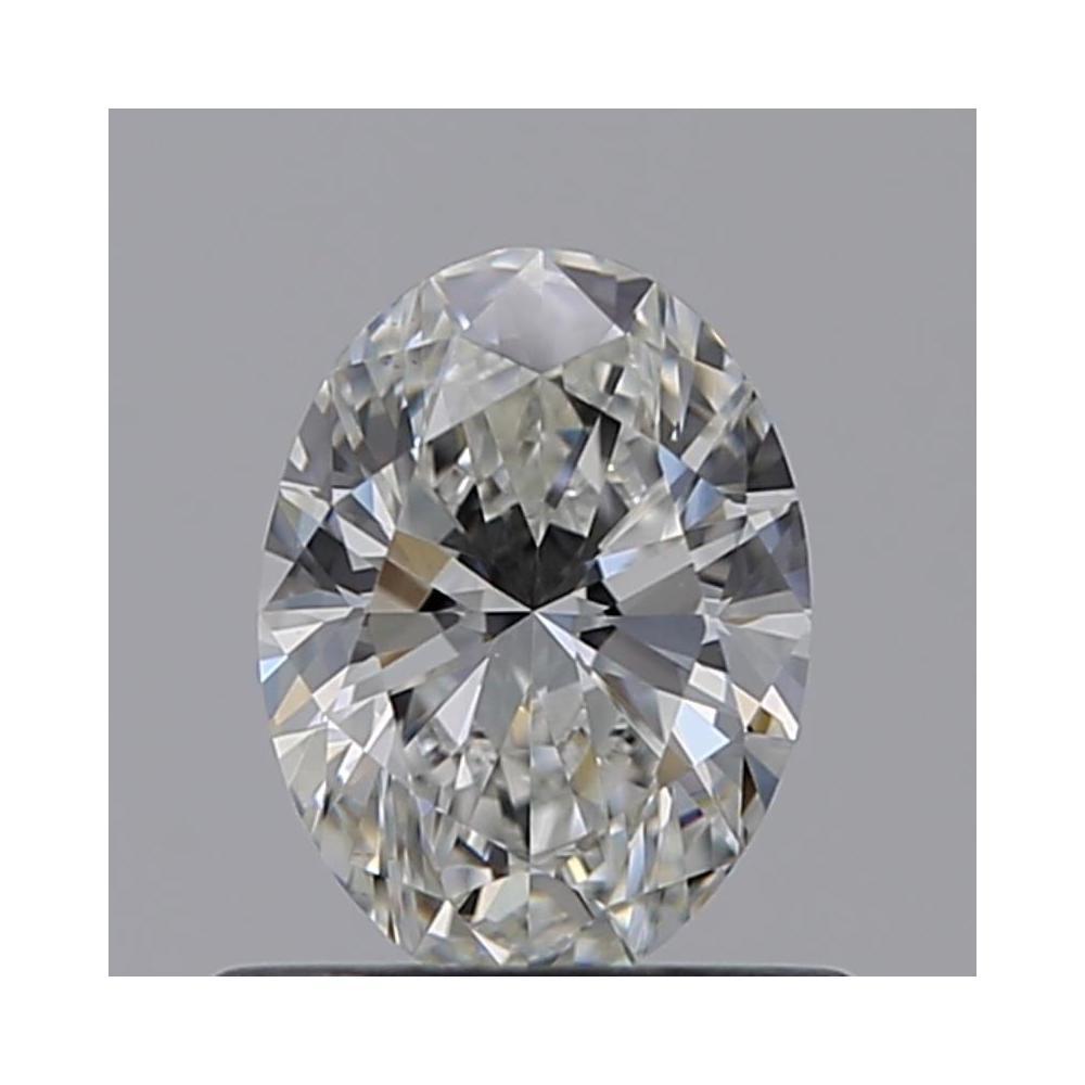 0.53 Carat Oval Loose Diamond, F, VVS2, Super Ideal, GIA Certified | Thumbnail