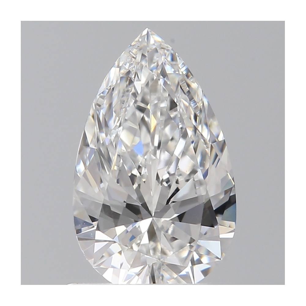 0.74 Carat Pear Loose Diamond, E, VVS2, Ideal, GIA Certified