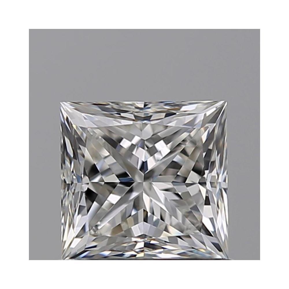 0.80 Carat Princess Loose Diamond, F, VVS1, Ideal, GIA Certified | Thumbnail