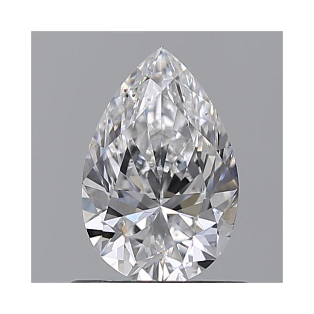 0.70 Carat Pear Loose Diamond, D, VS2, Ideal, GIA Certified