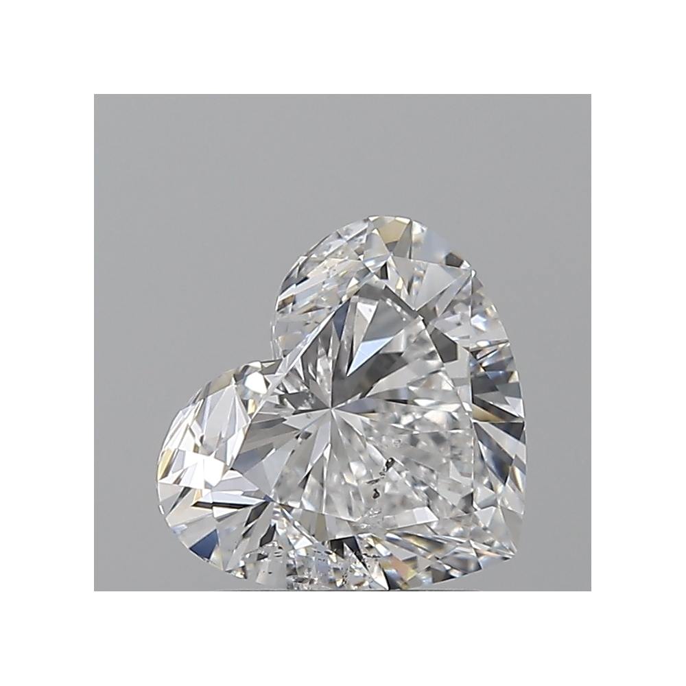 1.51 Carat Heart Loose Diamond, D, SI2, Super Ideal, GIA Certified