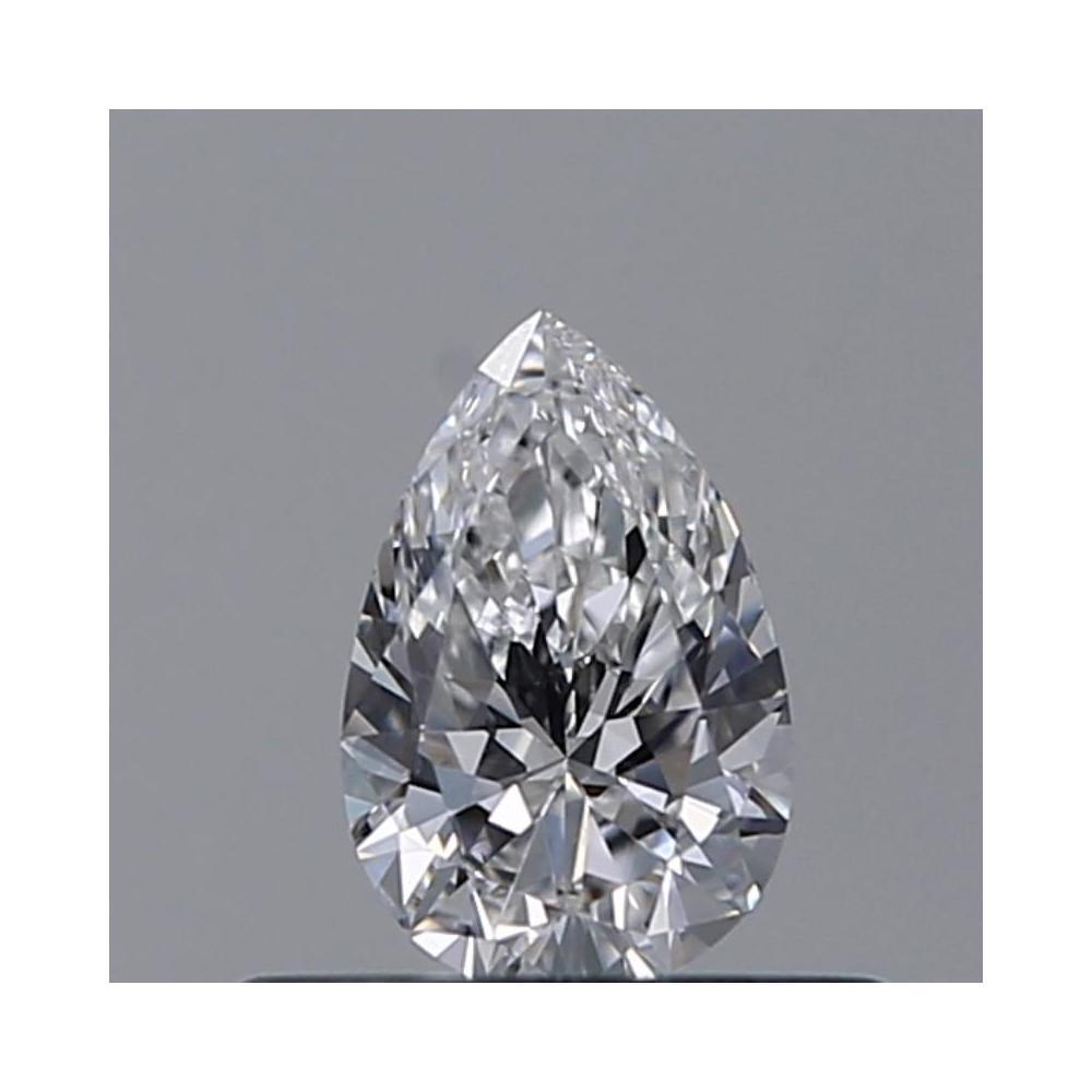 0.31 Carat Pear Loose Diamond, D, VS1, Excellent, GIA Certified | Thumbnail