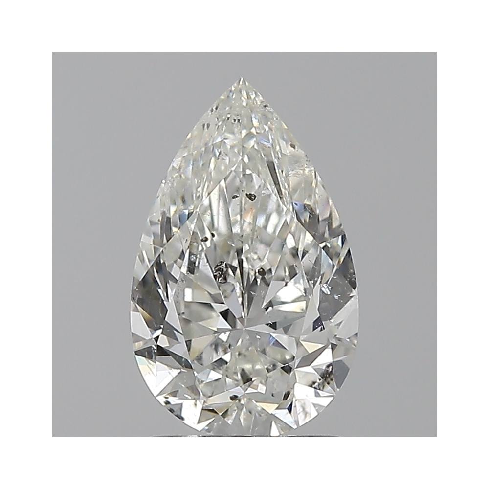 1.56 Carat Pear Loose Diamond, H, SI2, Super Ideal, GIA Certified