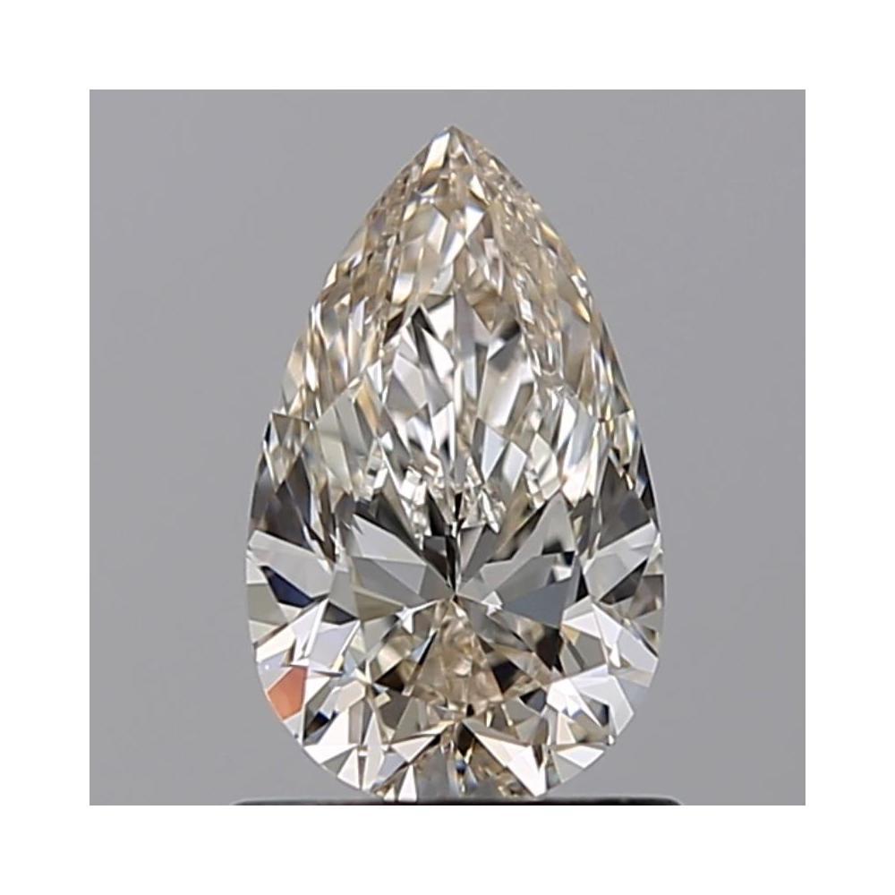 0.90 Carat Pear Loose Diamond, J, VS1, Ideal, GIA Certified