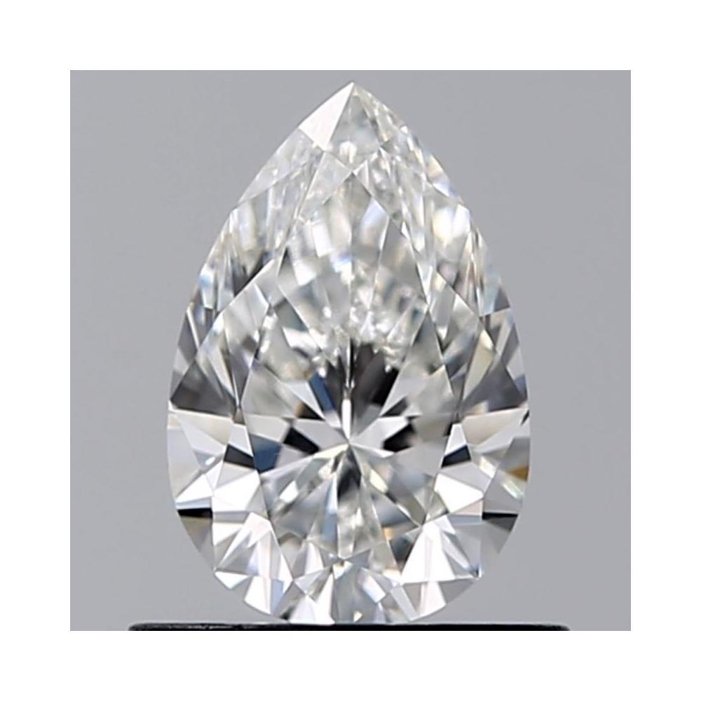 0.70 Carat Pear Loose Diamond, F, VVS2, Ideal, GIA Certified | Thumbnail