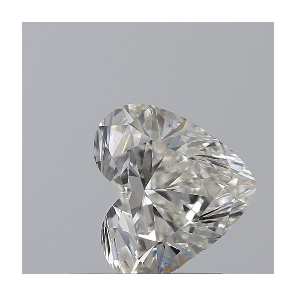 0.60 Carat Heart Loose Diamond, G, VS2, Super Ideal, GIA Certified