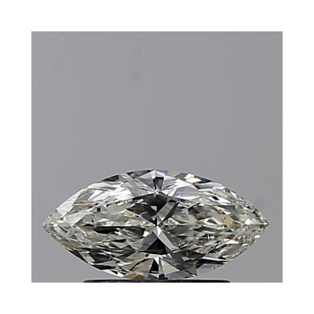 0.61 Carat Marquise Loose Diamond, J, SI1, Ideal, GIA Certified