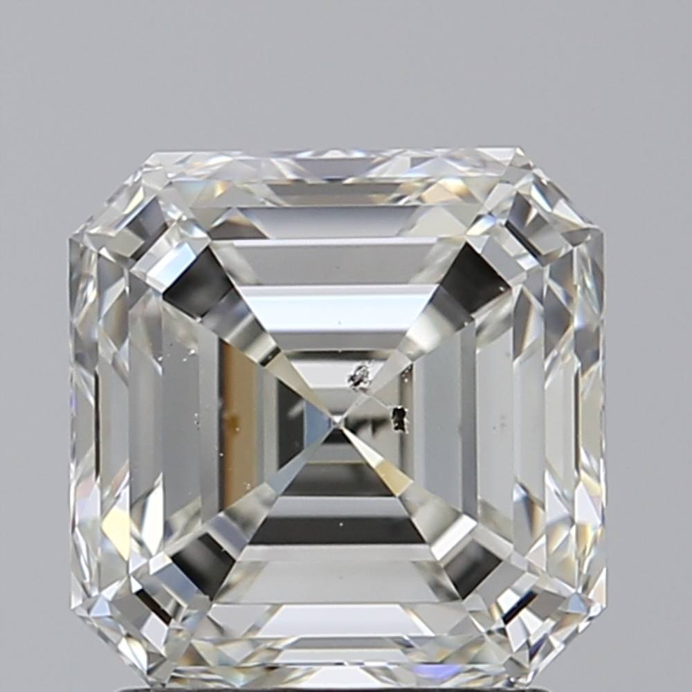 2.01 Carat Asscher Loose Diamond, J, SI1, Super Ideal, GIA Certified
