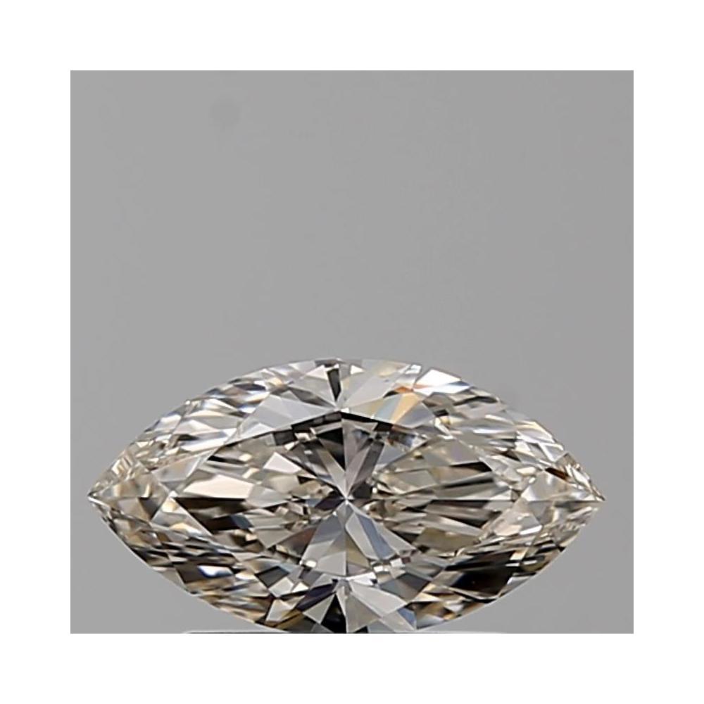 0.81 Carat Marquise Loose Diamond, K, VVS1, Ideal, GIA Certified | Thumbnail