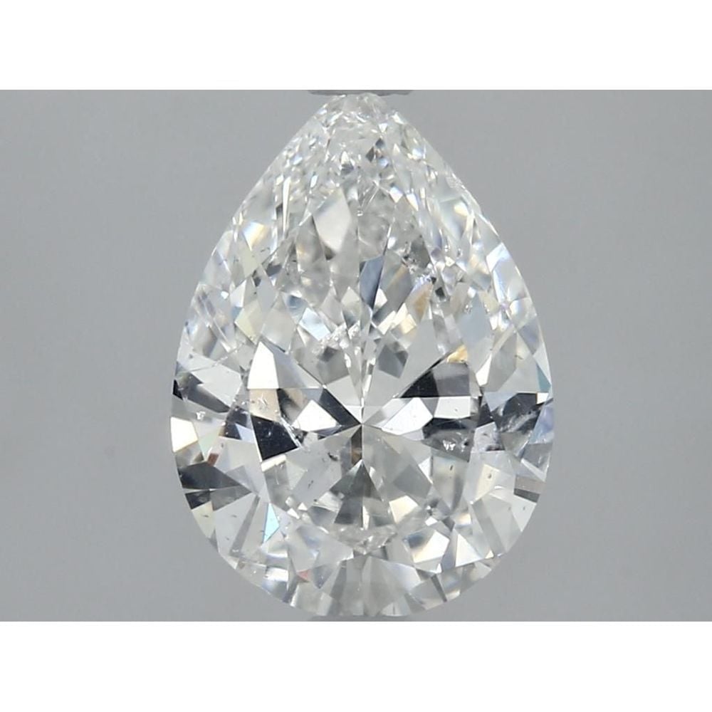 1.00 Carat Pear Loose Diamond, G, SI2, Ideal, HRD Certified | Thumbnail
