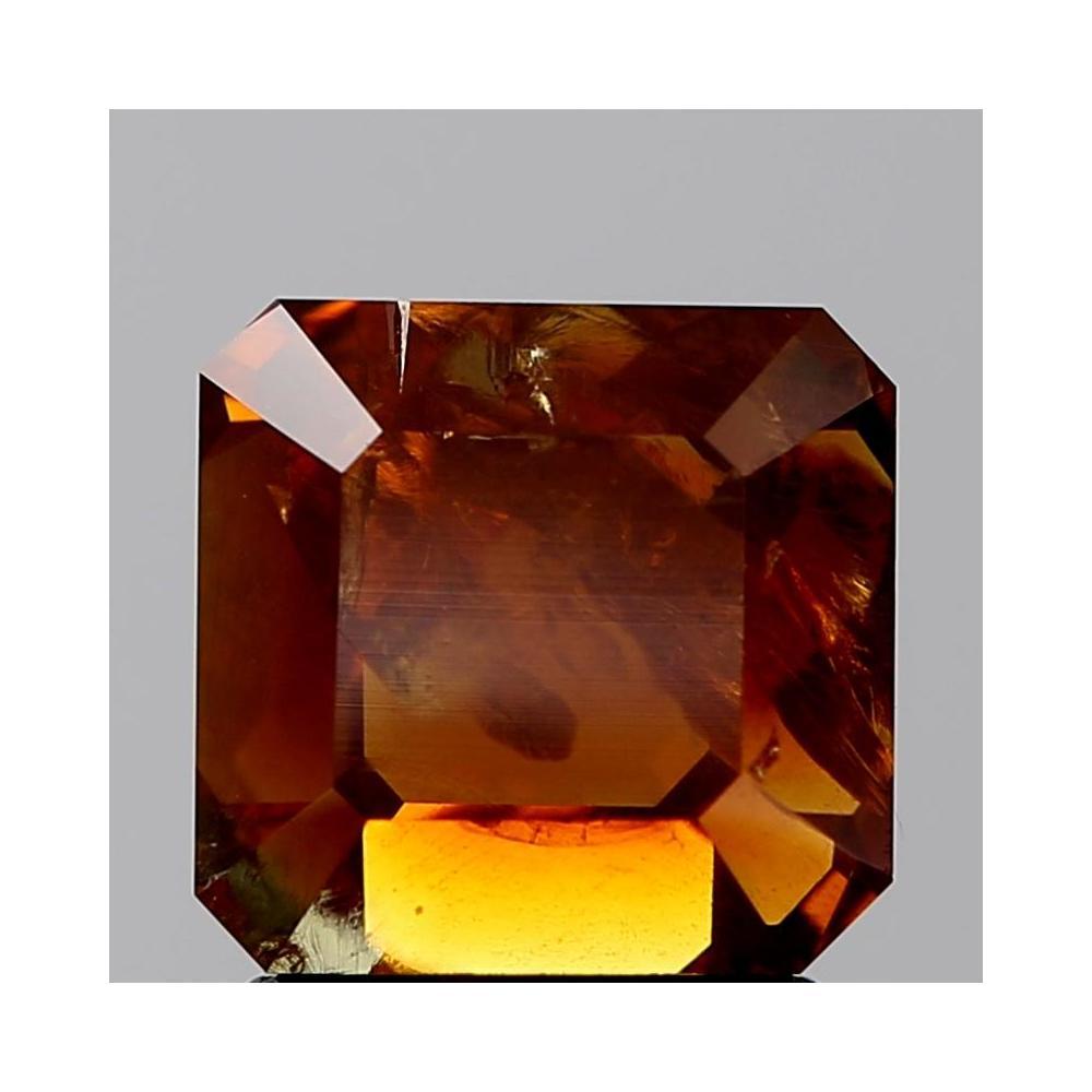 3.09 Carat Cushion Loose Diamond, fancy deep brown orange, I3, Very Good, GIA Certified | Thumbnail