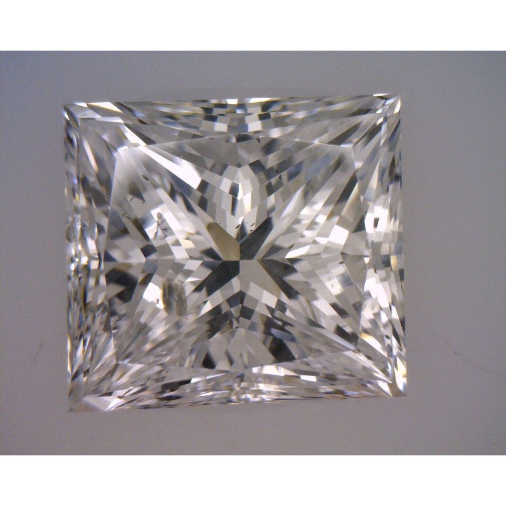 2.78 Carat Princess Loose Diamond, E, SI2, Good, GIA Certified