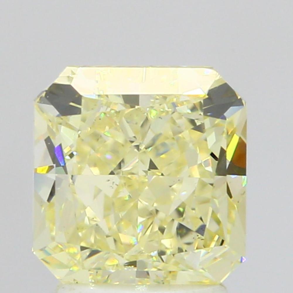2.71 Carat Radiant Loose Diamond, Y - Z, VS2, Ideal, GIA Certified