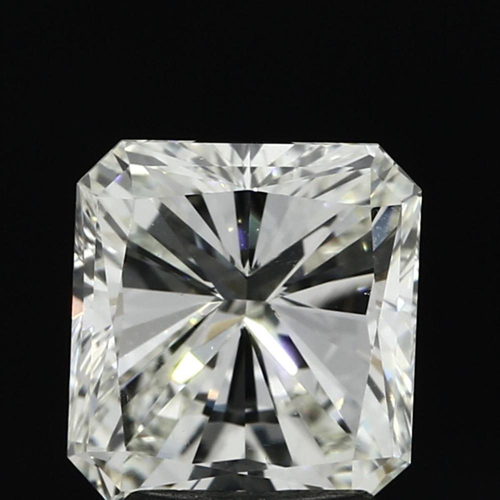 3.09 Carat Radiant Loose Diamond, J, VS1, Excellent, GIA Certified