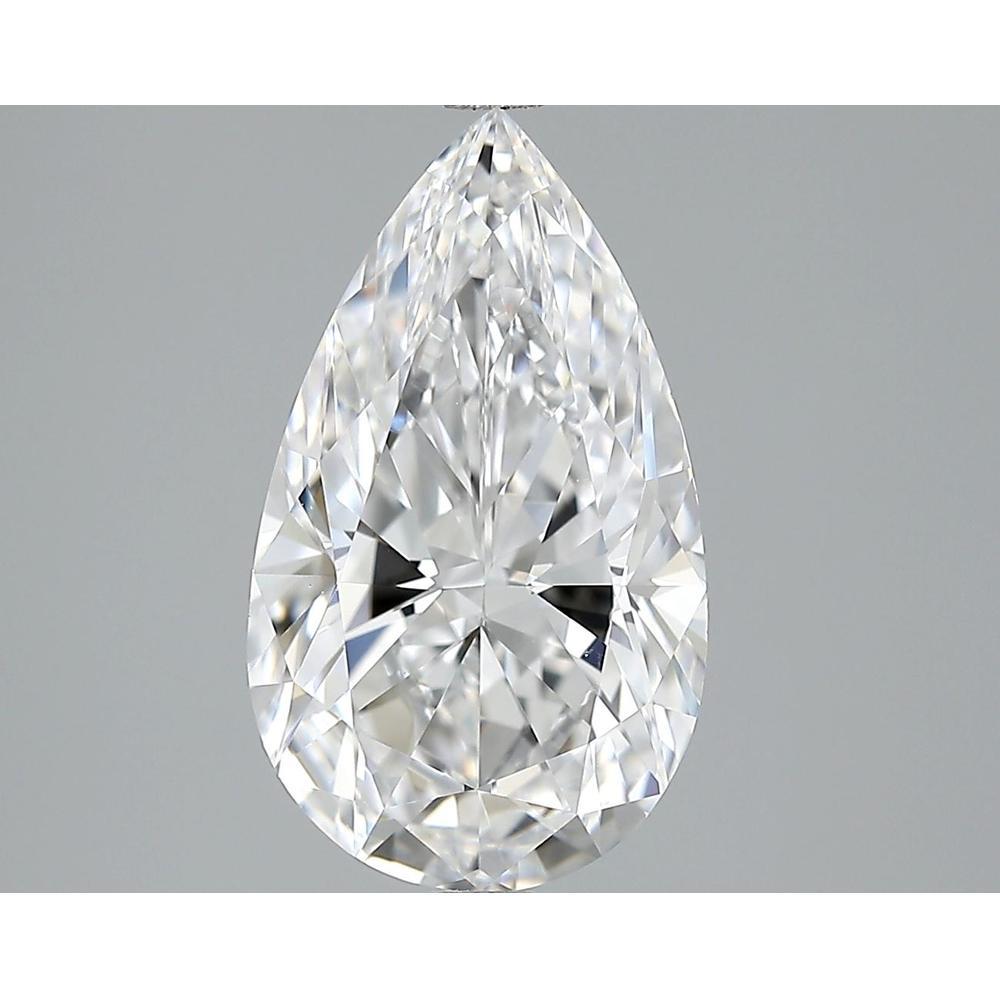 3.70 Carat Pear Loose Diamond, D, IF, Super Ideal, GIA Certified | Thumbnail