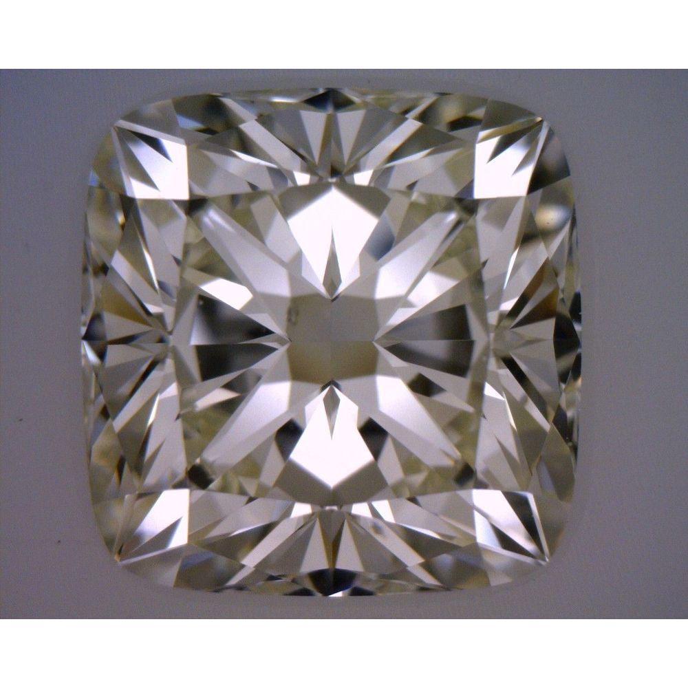 3.03 Carat Cushion Loose Diamond, L, SI1, Super Ideal, GIA Certified