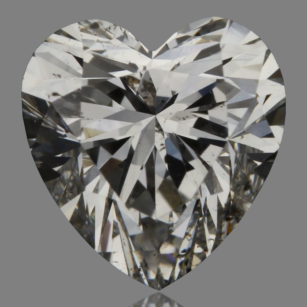 0.81 Carat Heart Loose Diamond, F, SI2, Ideal, GIA Certified | Thumbnail