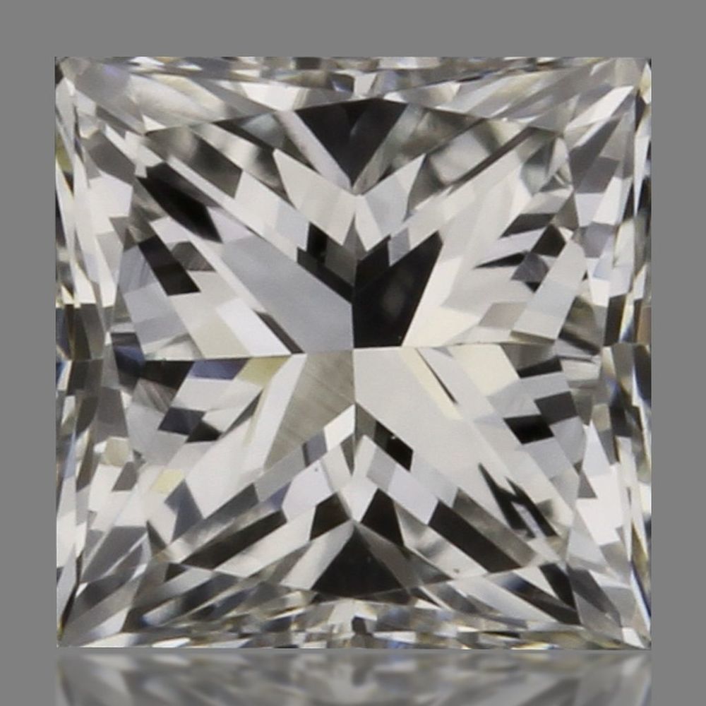 0.18 Carat Princess Loose Diamond, D, VVS2, Good, GIA Certified | Thumbnail