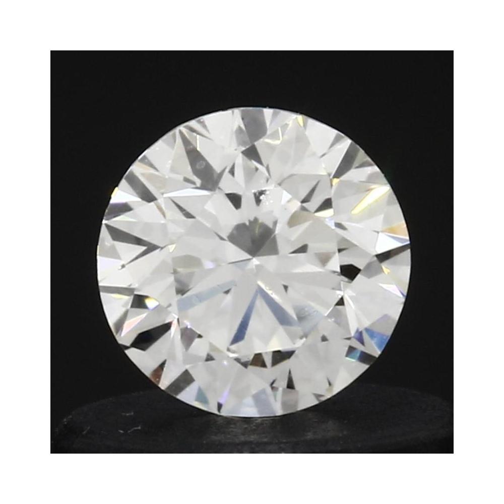 0.35 Carat Round Loose Diamond, H, VVS1, Super Ideal, GIA Certified