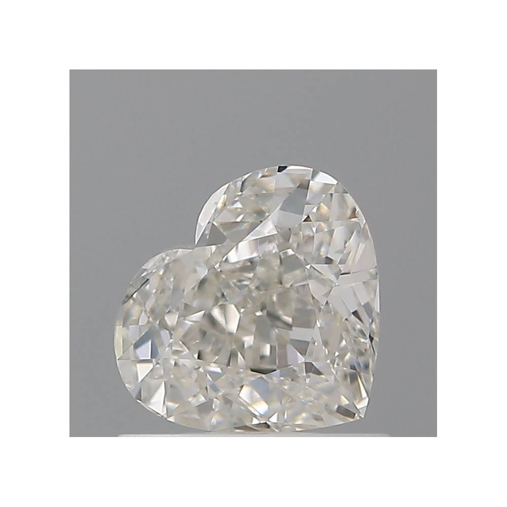 1.00 Carat Heart Loose Diamond, G, VS1, Ideal, HRD Certified