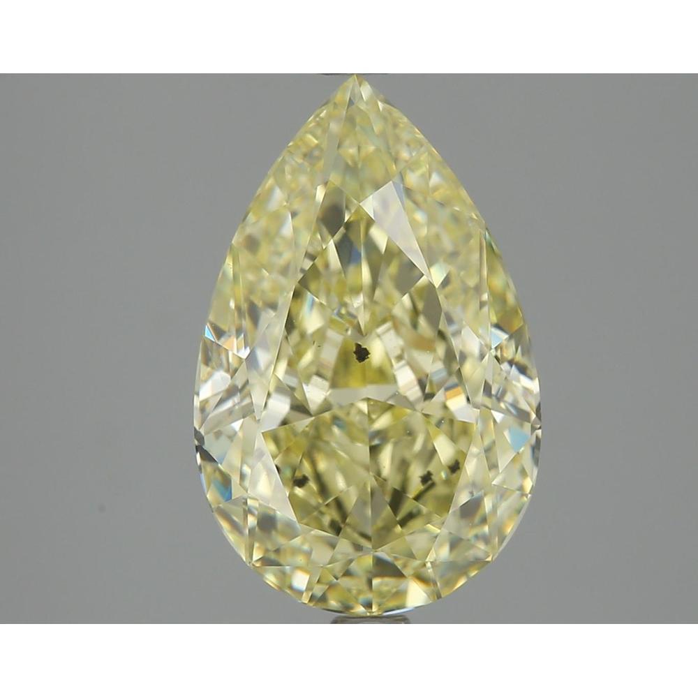 3.75 Carat Pear Loose Diamond, , SI2, Super Ideal, GIA Certified | Thumbnail