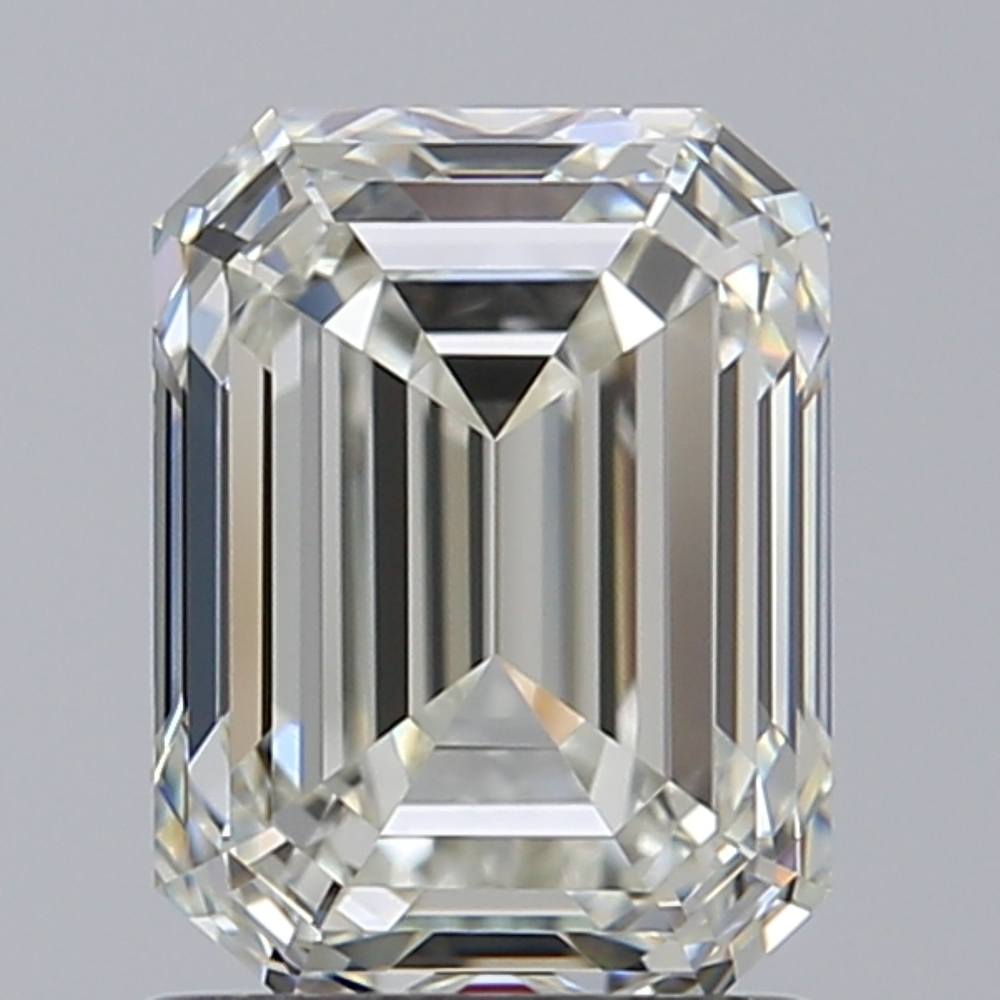 1.50 Carat Emerald Loose Diamond, J, IF, Ideal, GIA Certified | Thumbnail