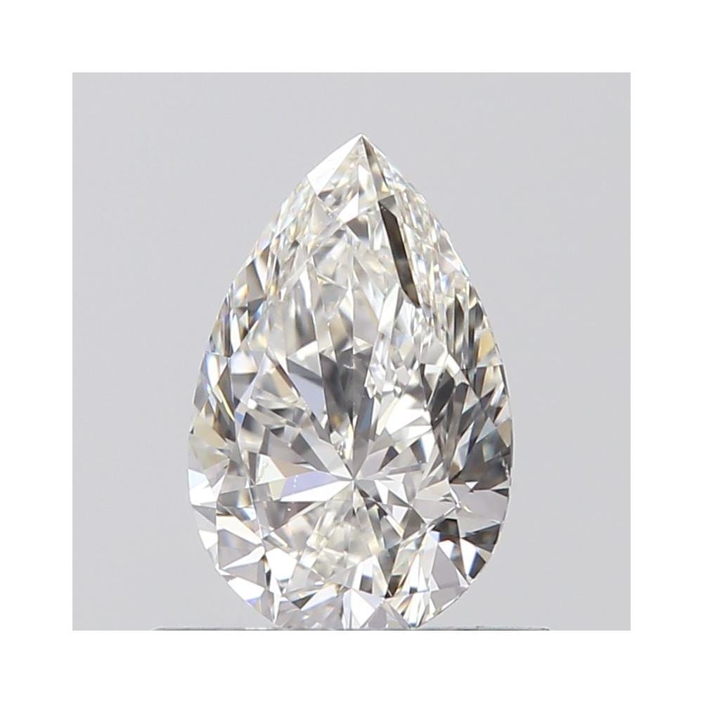 0.50 Carat Pear Loose Diamond, H, VS1, Super Ideal, GIA Certified
