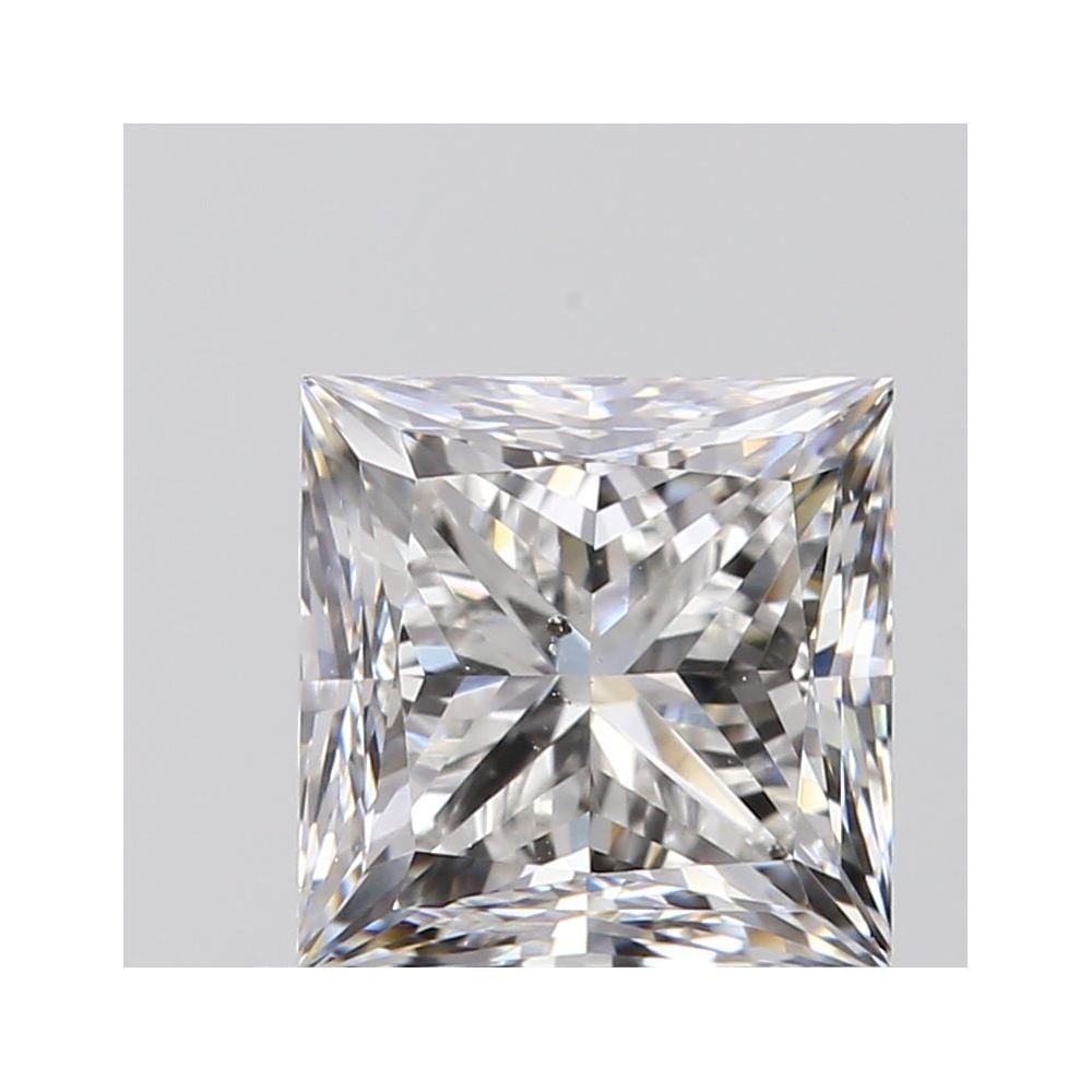 0.91 Carat Princess Loose Diamond, G, SI1, Ideal, GIA Certified