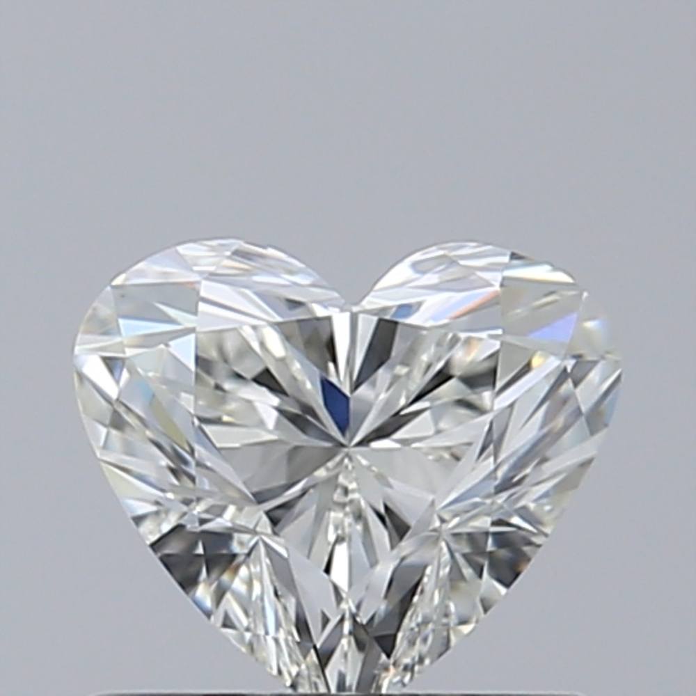 0.60 Carat Heart Loose Diamond, J, VS1, Ideal, GIA Certified