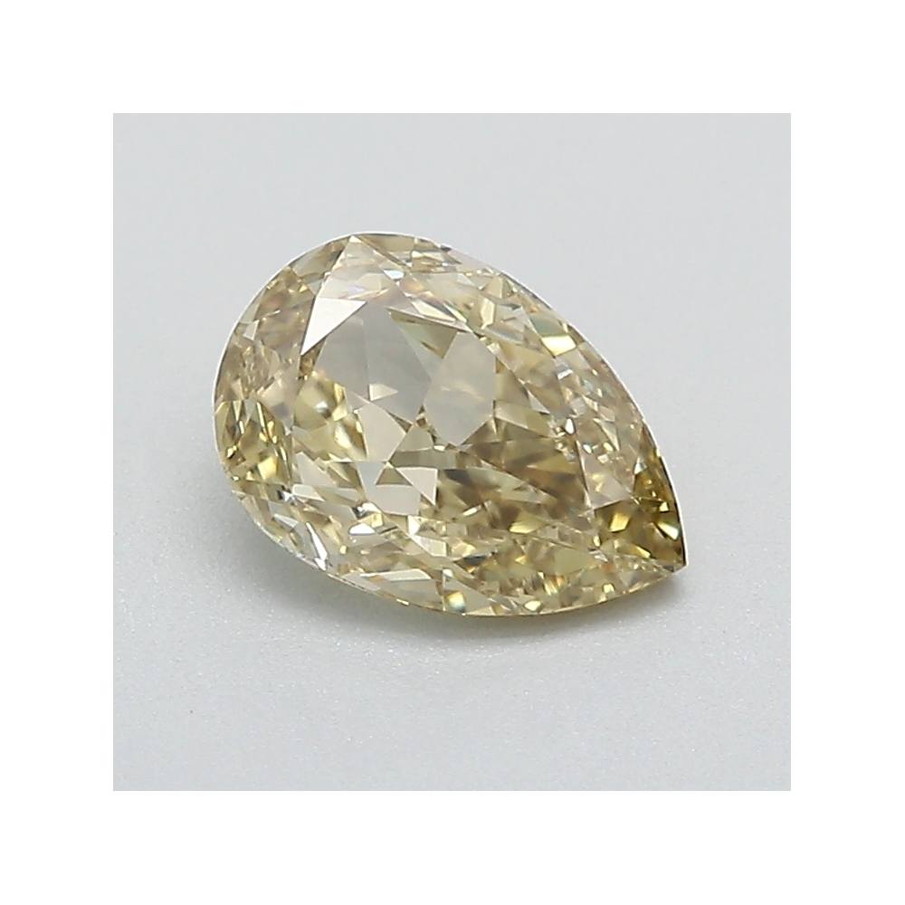 0.62 Carat Pear Loose Diamond, FANCY, VS1, Super Ideal, GIA Certified | Thumbnail