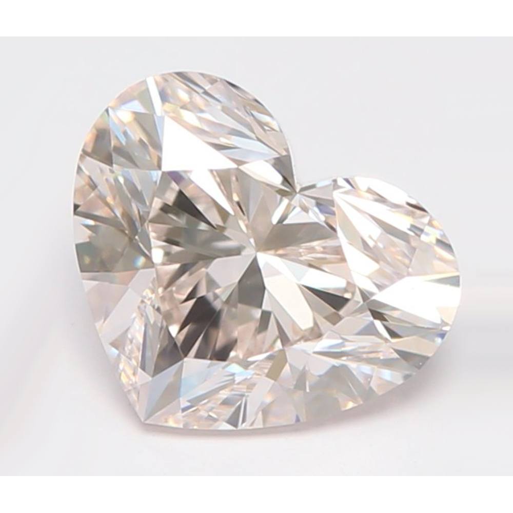1.00 Carat Heart Loose Diamond, VLPSBN, VVS1, Super Ideal, GIA Certified
