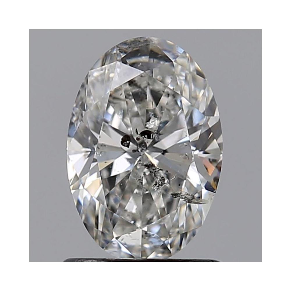 1.00 Carat Oval Loose Diamond, F, I2, Ideal, GIA Certified