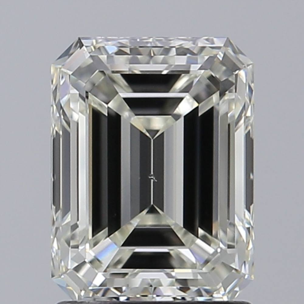 1.50 Carat Emerald Loose Diamond, J, VS2, Ideal, GIA Certified