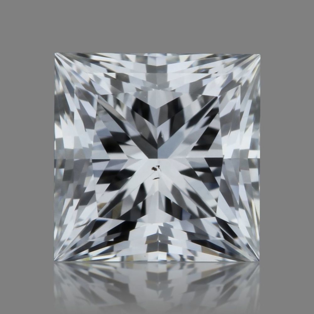 0.57 Carat Princess Loose Diamond, D, VS2, Very Good, GIA Certified
