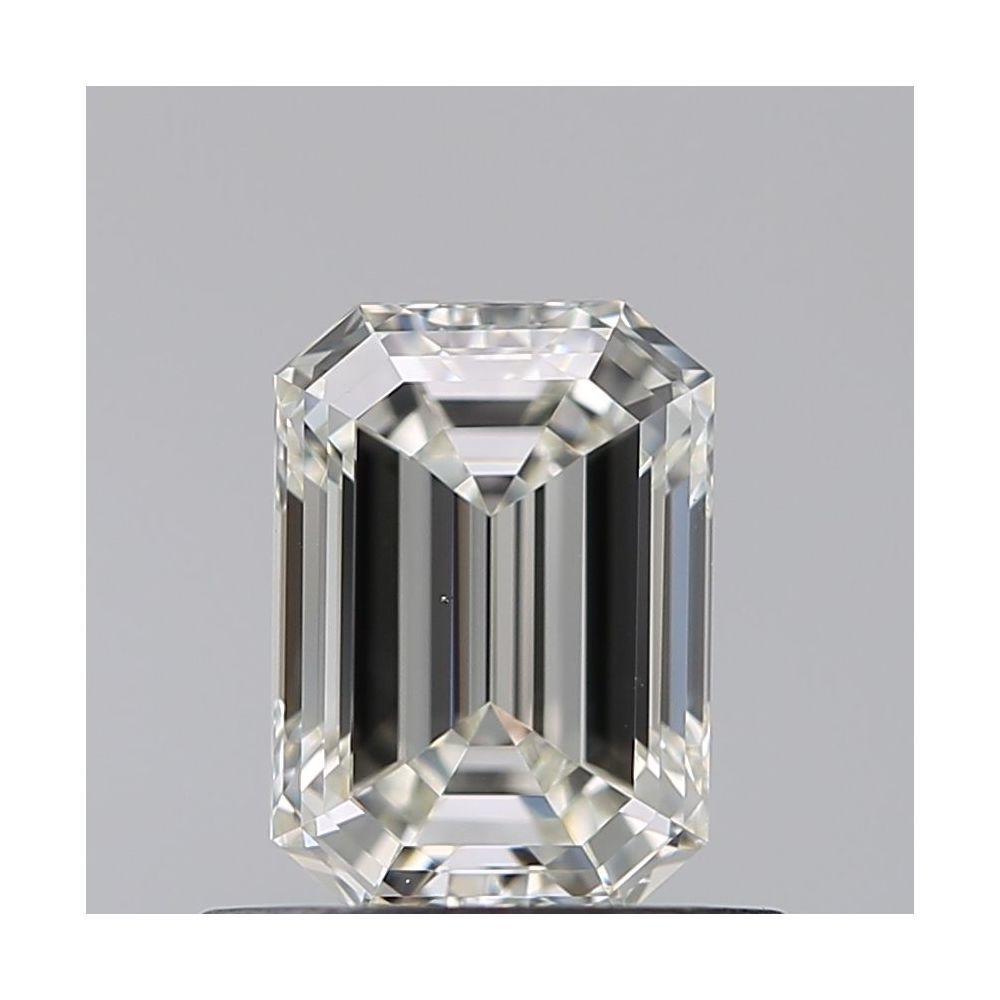 0.72 Carat Emerald Loose Diamond, I, VS1, Ideal, GIA Certified