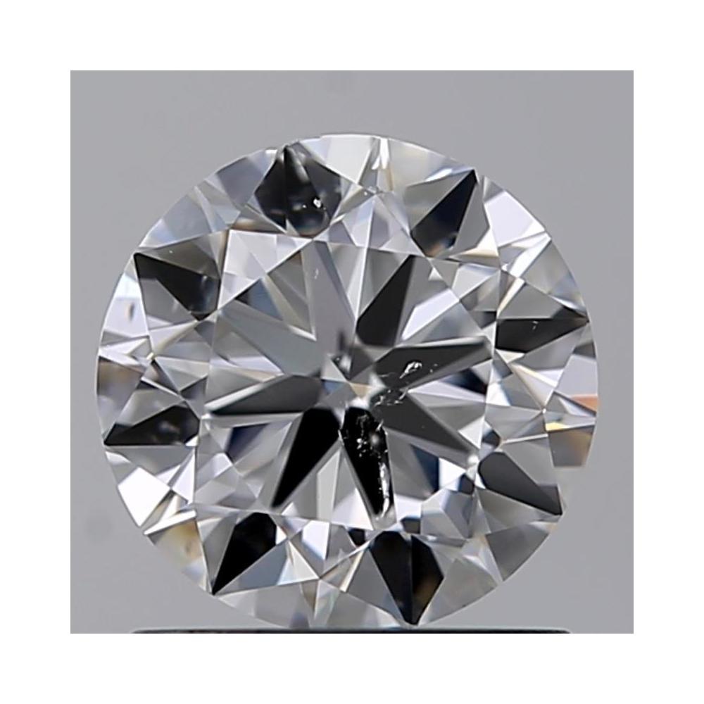 1.00 Carat Round Loose Diamond, D, SI1, Excellent, GIA Certified