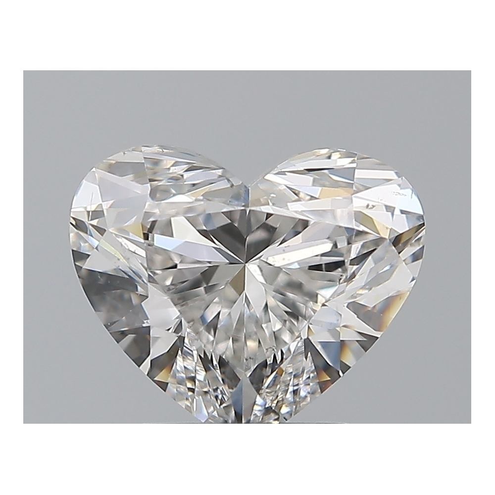 2.00 Carat Heart Loose Diamond, E, SI1, Super Ideal, GIA Certified