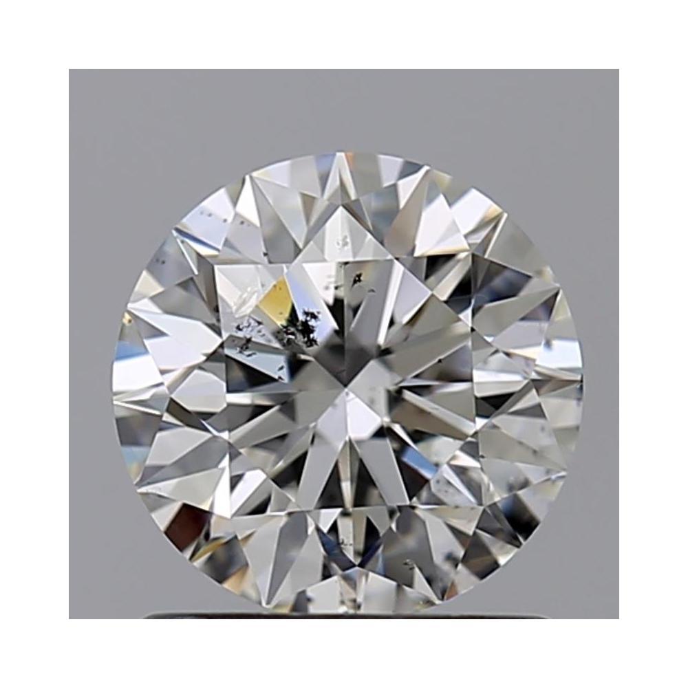 1.01 Carat Round Loose Diamond, G, SI2, Super Ideal, GIA Certified