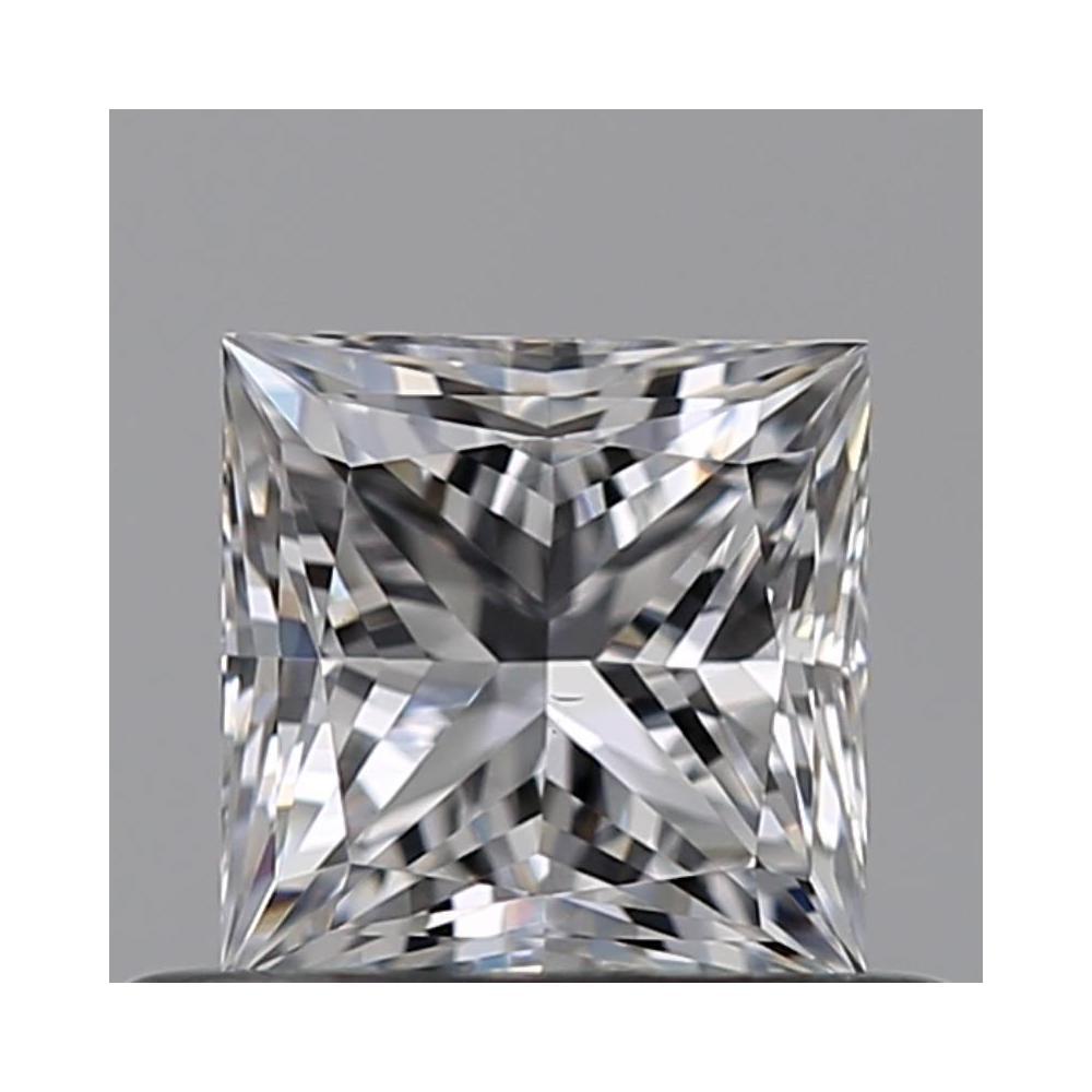 0.50 Carat Princess Loose Diamond, D, VS1, Excellent, GIA Certified | Thumbnail