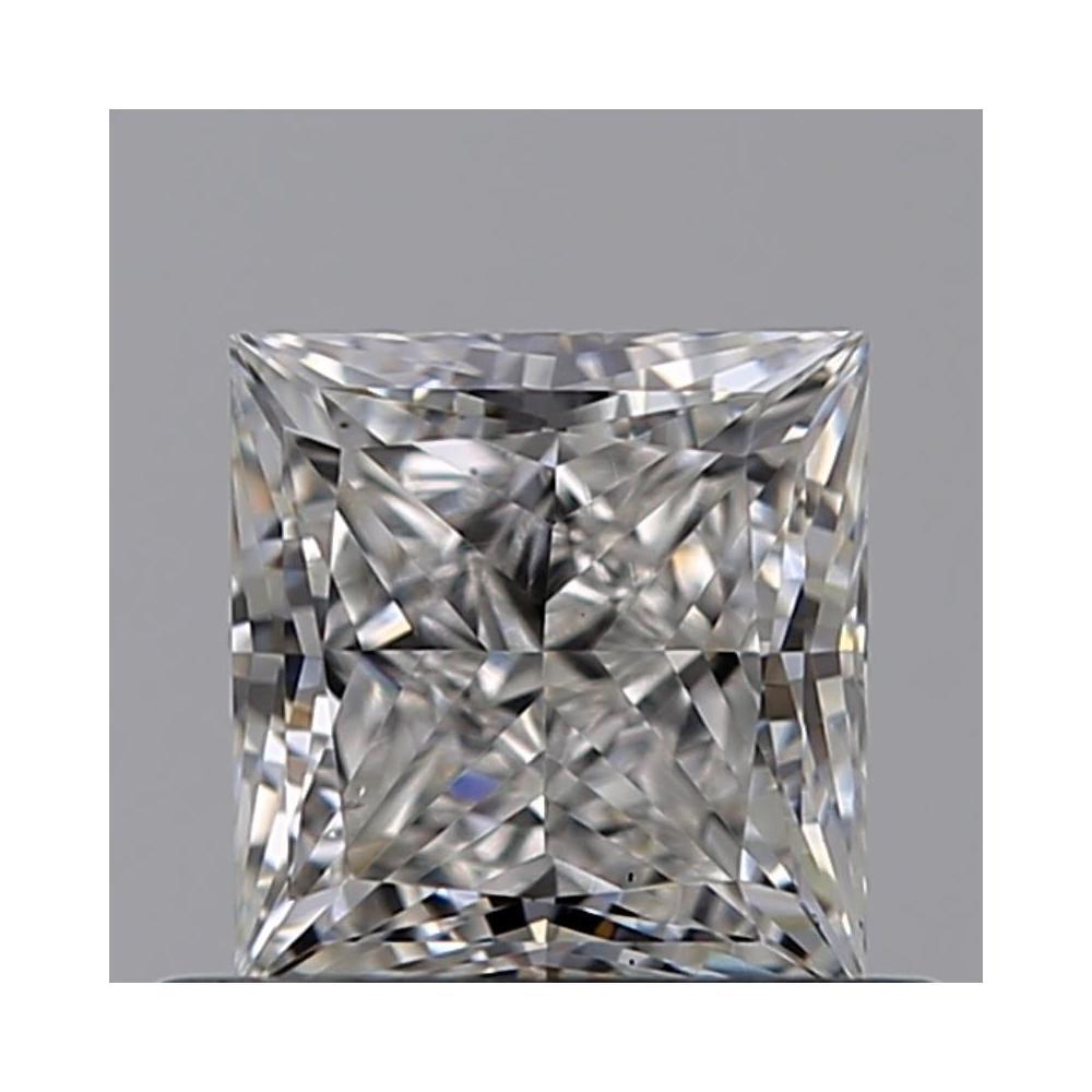 0.52 Carat Princess Loose Diamond, F, VS1, Ideal, GIA Certified