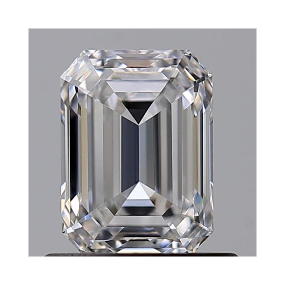 0.72 Carat Emerald Loose Diamond, D, VVS1, Super Ideal, GIA Certified