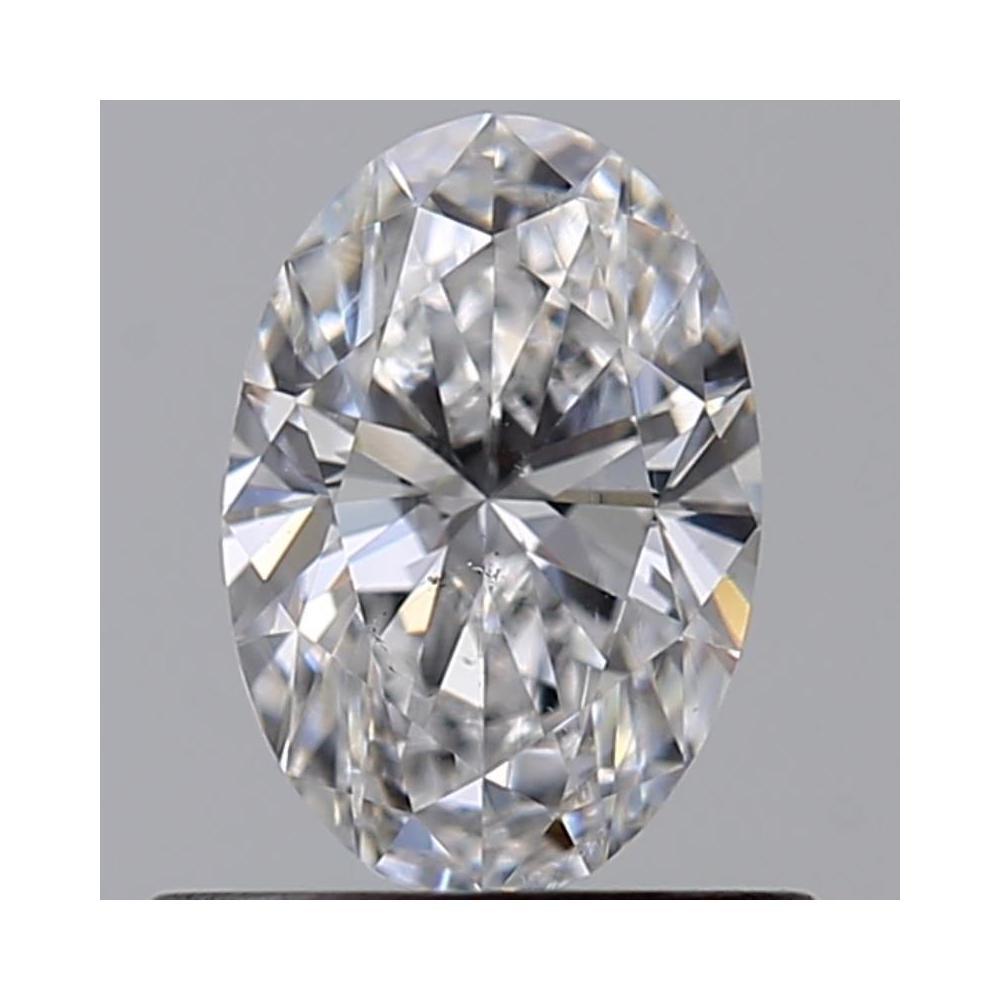 0.50 Carat Oval Loose Diamond, D, VS2, Ideal, GIA Certified